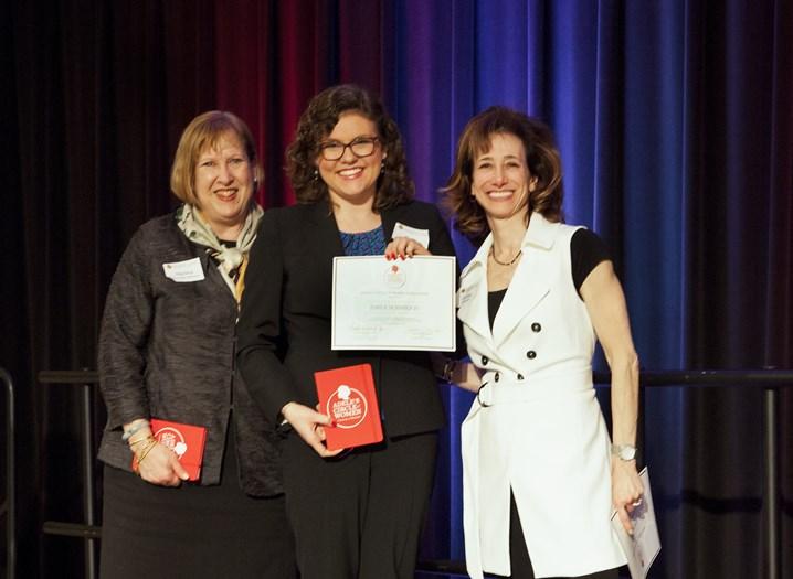 scholarship recipient and presenter